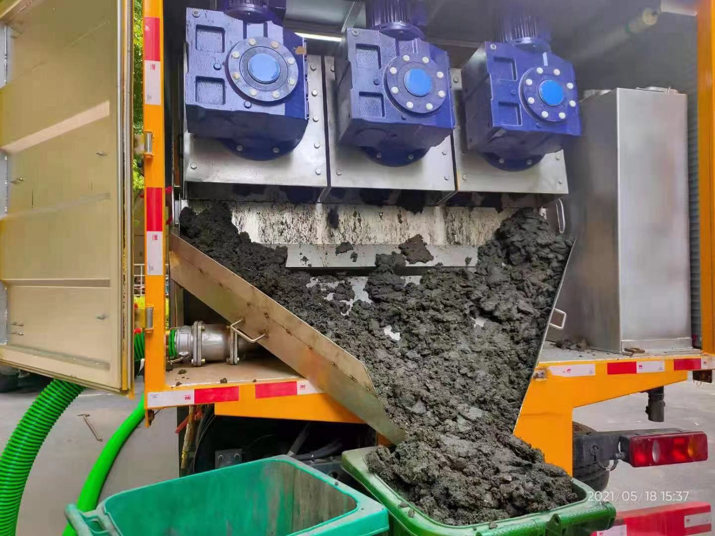 泰和化粪池清掏城市维护站-泥浆净化干湿分离处理